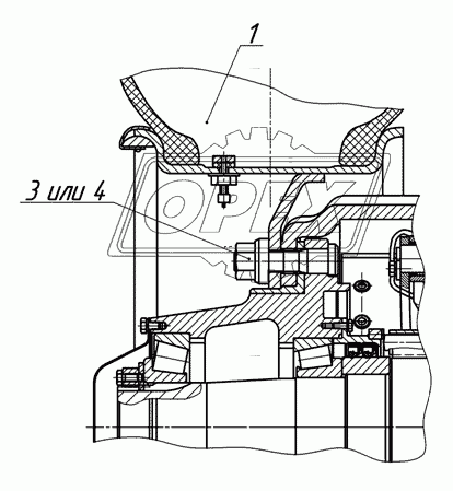 96931-3101003-01 Установка  колес
